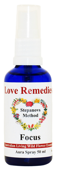 Focus Aurasprays Love Remedies Essenzen 