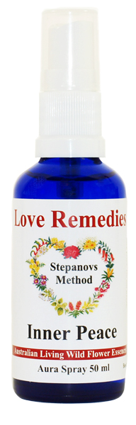 Aurasprays Inner Peace der Love Remedies Essenzen