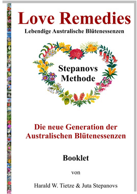 Booklet Love Remedies Australische Bl&uuml;tenessenzen