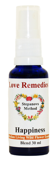 Happiness Vitalsprays der Love Remedies